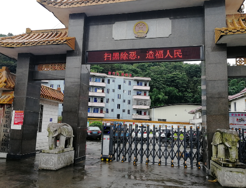 英龙智能电动伸缩门祥云22189-A进驻英德市下太镇人民政府